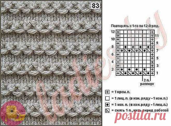 Красивый необычный узор — Сделай сам, идеи для творчества - DIY Ideas