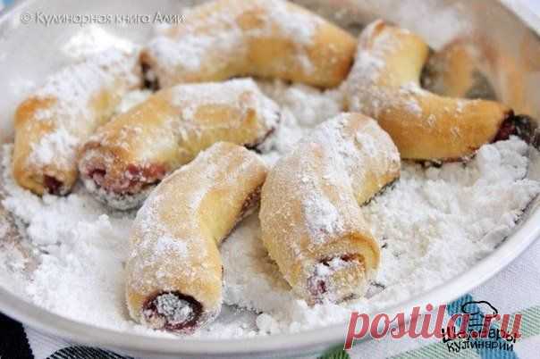 КИФЛИКИ С ВАРЕНЬЕМ 🍒