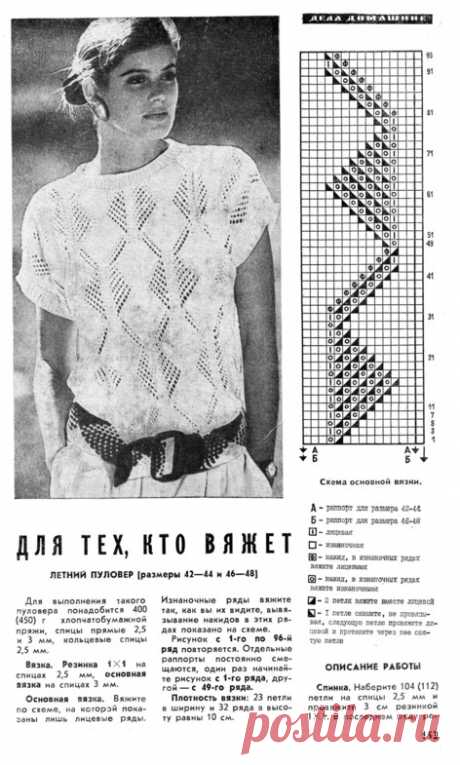 вязание из старых журналов &quot;Наука и жизнь&quot; - marfushka33 - Photo.Qip.ru / id: vax