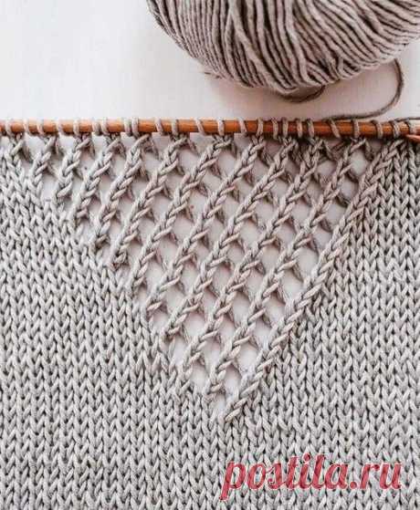 Blanca Julep Tee - KNITTING STITCHES #tejer #crochet #strick