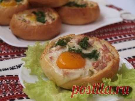 Вкусная закуска и быстрый сытный завтрак.