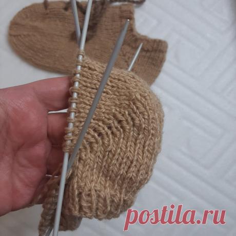 Вязать пятку "бумеранг" совсем не сложно - на примере коротких носочков | Вязалушка | Пульс Mail.ru Как вязать пятку бумеранг.