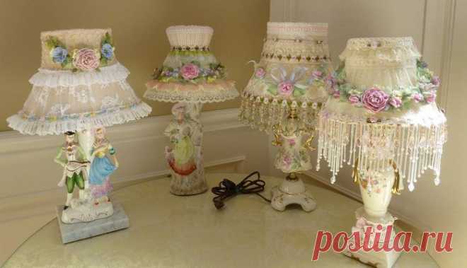 Изысканная красота.Абажуры. .
