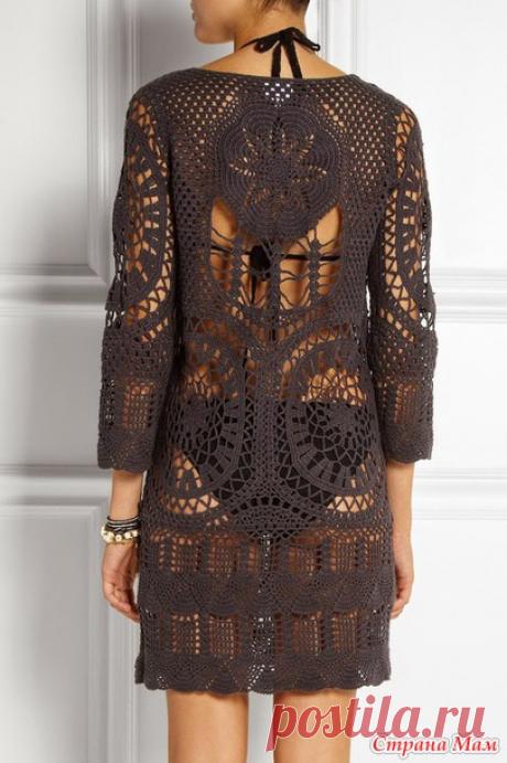 Пляжна туника от дизайнера Lisa Maree - Вяжем вместе он-лайн - Страна Мам