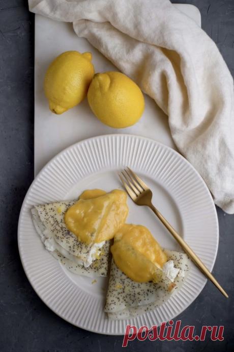 Блинчики на рисовой муке с маком (без глютена) • Dolce Vita Blog