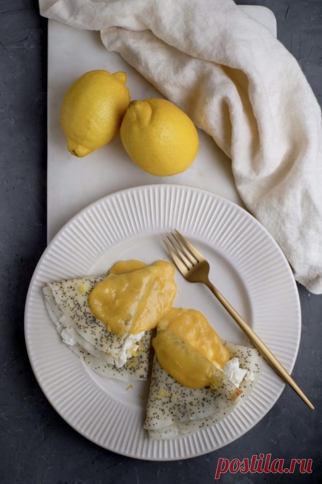 Блинчики на рисовой муке с маком (без глютена) • Dolce Vita Blog