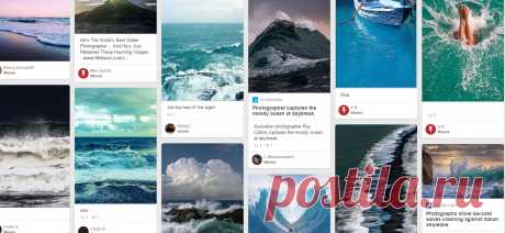 (82) Волны в Pinterest | The Ocean, Океанские Волны и Волна