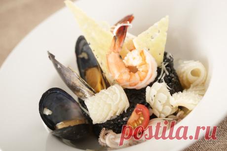Ризотто с морепродуктами