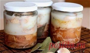 Домашняя тушенка из свинины в духовке — Дачный участок