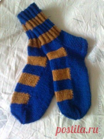 Вязание спицами - Секрет экономного вязания носков » Поиск мастер классов, поделок своими руками и рукоделия на SearchMasterclass.Net