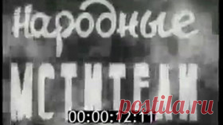 Народные мстители - 1943 Часть 1 Советский документальный фильм - Видео Dailymotion