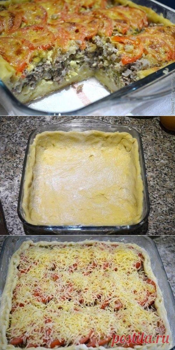 ОТКРЫТЫЙ МЯСНОЙ ПИРОГ