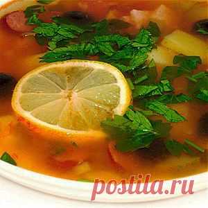 Солянка мясная рецепт – супы