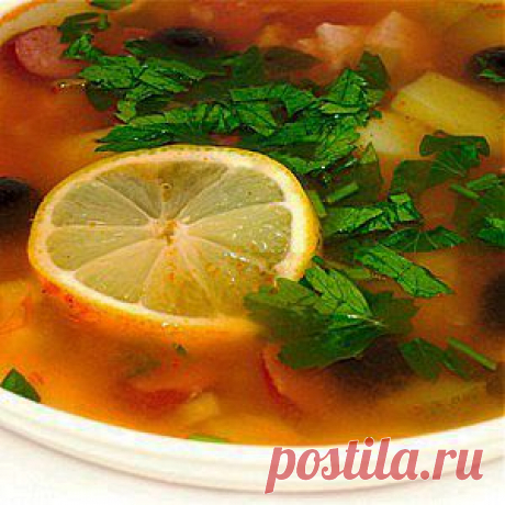 Солянка мясная рецепт – супы