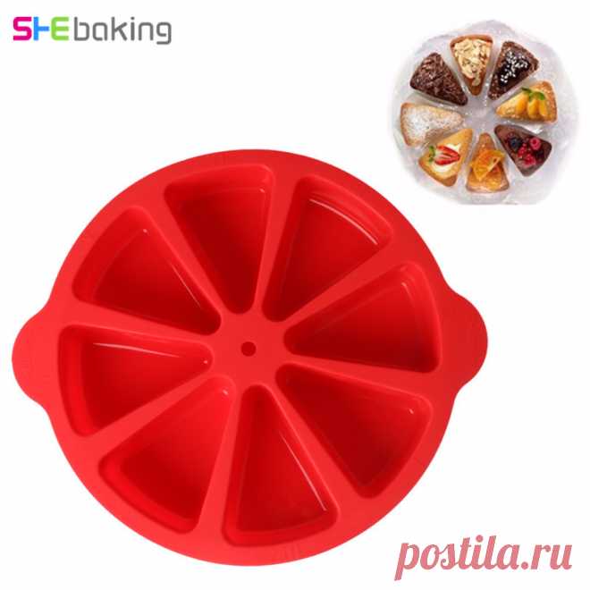 Shebaking 1 шт. круглого торта силикона 3d шоколадный кекс маффин выпечки прессформы diy фондант торт украшая инструменты купить на AliExpress