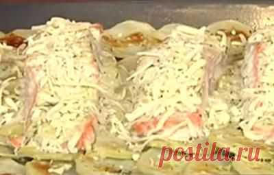 Форель с картофелем Удачный улов - рецепты с фото