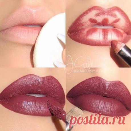 5 правил создания ярких губ. | Школа красоты