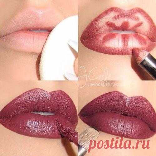 5 правил создания ярких губ. | Школа красоты