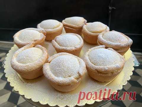 БАБУШКИ КОРЗИНЫ🤩Крема тают во рту Быстрый и легкий рецепт ... !!!