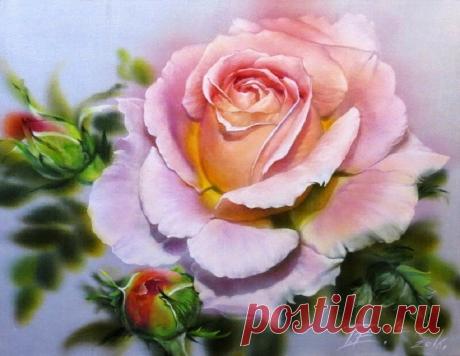 Любой цветок...природы совершенство...Елена Тенер