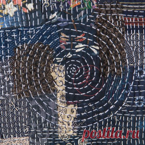 Пэчворк. Техника Боро | Алиса Сметанина | Яндекс Дзен