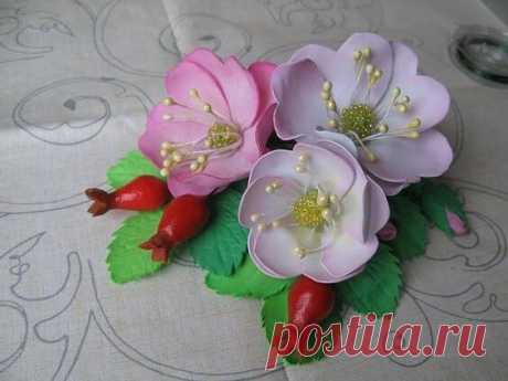 Шаблоны для цветов из фоамирна,