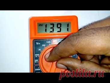 Multimetro Digital como usarlo con ejemplos (parte 1) #shorts