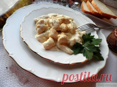 Фрикасе из курицы 