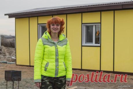 «Айтишница» из Минска за $5 тысяч превратила строительный вагончик в мини-дом, где будет жить круглый год