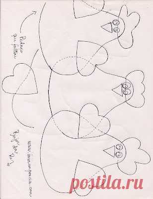 Как сшить курочку из ткани своими руками?