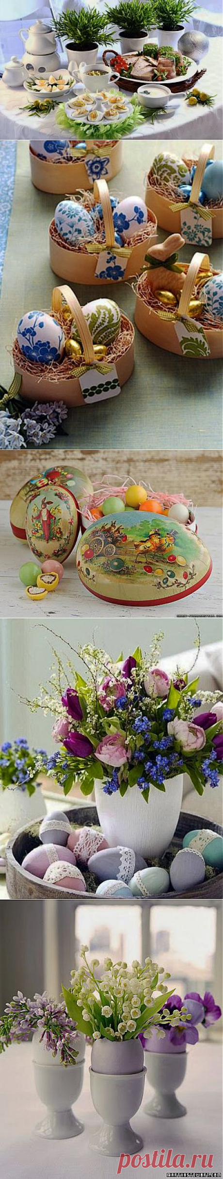 Пасхальный декор: Коллекция идей