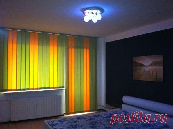 Вертикальные жалюзи многоцветные