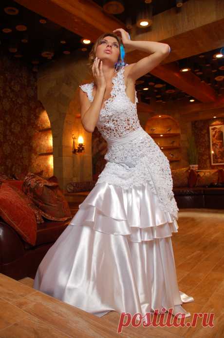 Ручная работа, вязание крючком, для торжественных событий, свадеб, концертов. Вы будете Единственная и неотразимая!! все платья связаны из ниток Х/Б - узоры - разные и неповторимые - Ни один узор ни в одном платье - БОЛЬШЕ НЕ ПОВТОРЯЕТСЯ!!! ВЫ будете &quot; АНГЕЛОМ&quot;!! - на любом торжестве!! все платья выполнены в ЕДИНСТВЕННОМ ЭКЗЕМПЛЯРЕ!!!
Рекомендации по уходу: стирайте в любых порошках, отбеливателях, каждый элемент заменяем, гладить не рекомендую