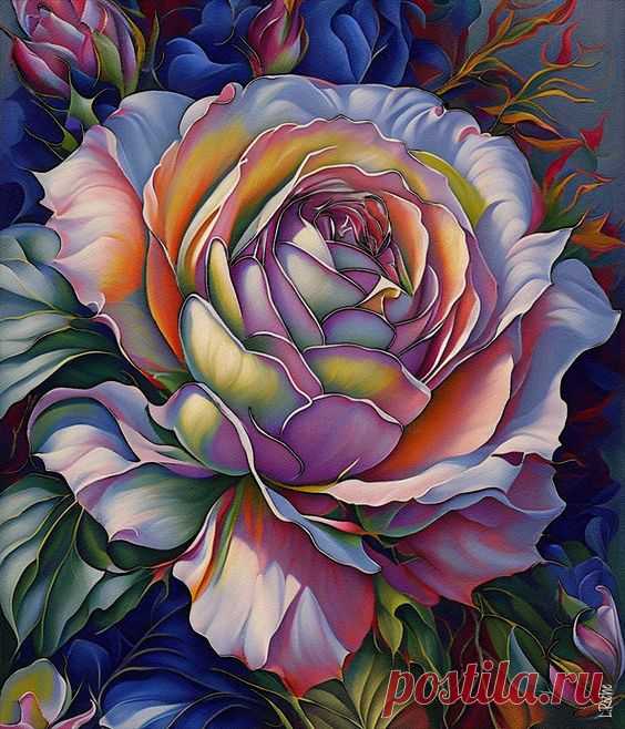 Rosa De Marzo, Arts numériques par L.Roche | Artmajeur