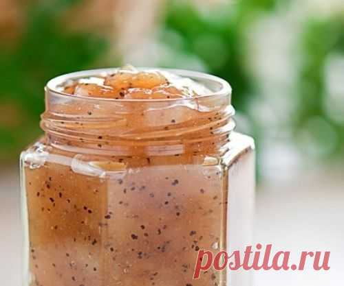 Варенье из груш с маком