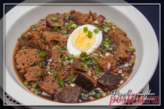 Мурцовка. Русский холодный суп на квасе