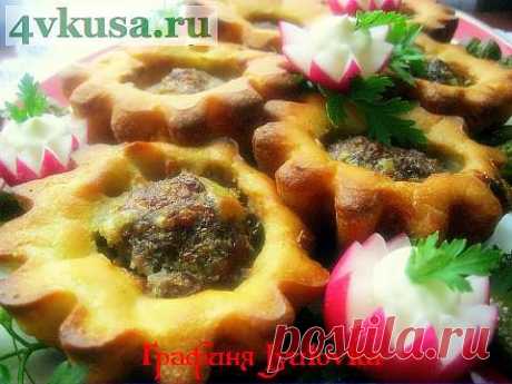 Мясные шарики в тесте | 4vkusa.ru