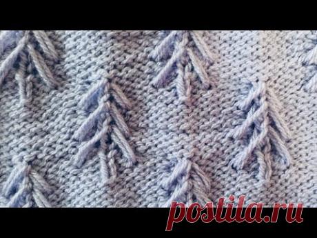 НОВОГОДНИЙ АВТОРСКИЙ УЗОР СПИЦАМИ №2 « ЁЛОЧКИ» ШИКАРНЫЙ НОРВЕЖСКИЙ СТИЛЬ ОТ КОРОЛЕНКО ЗИНАИДЫ