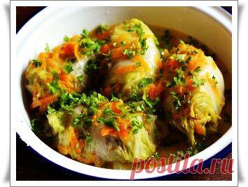 Голубцы из пекинской капусты.