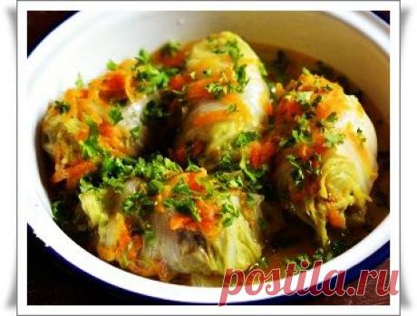 Голубцы из пекинской капусты.