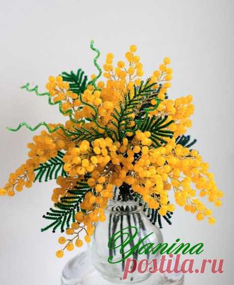 (102) Брызги солнышка | Beaded flowers