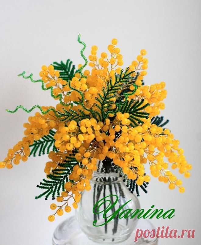 (102) Брызги солнышка | Beaded flowers