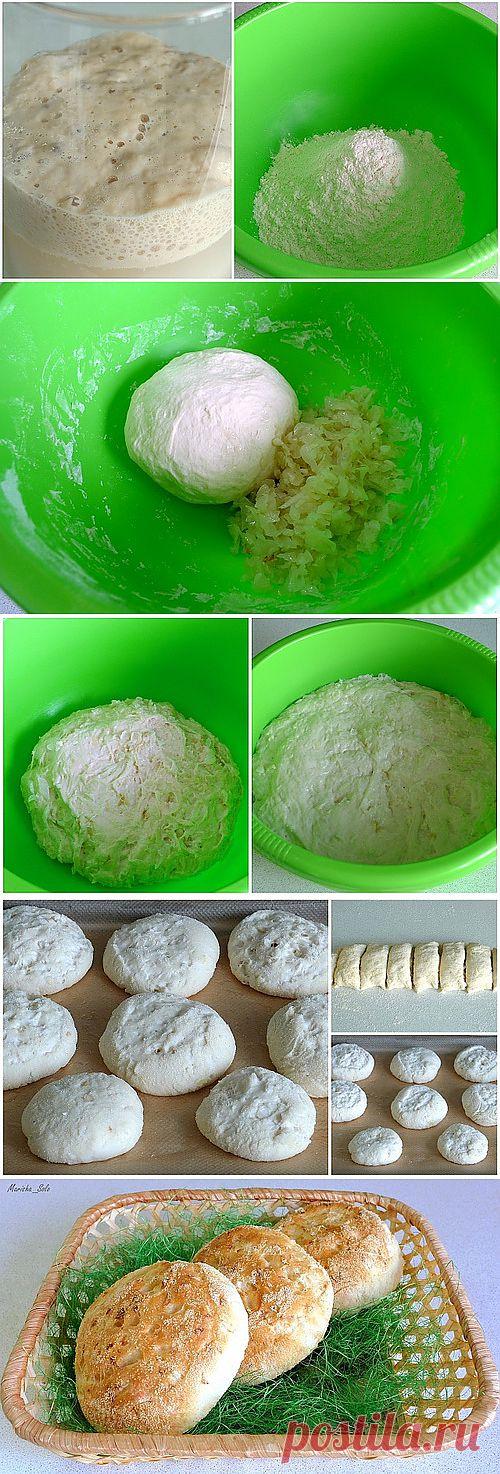 Постные капустные булочки (очень вкусные) | Домашний Ресторан