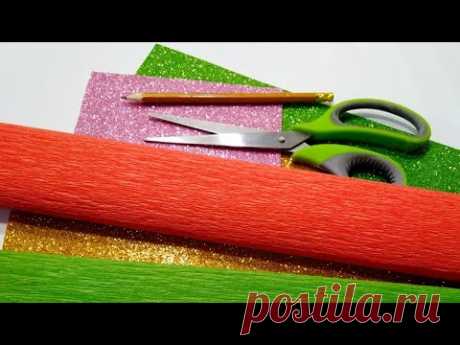 7 ИДЕЙ поделок ИЗ БУМАГИ своими руками DIY Подарки.Поделки на день матери,8марта.Цветы из Бумаги diy