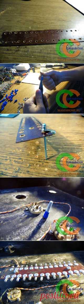 Turret board для лампового усилителя своими руками | Сделай Сам! Всё для дома своими руками