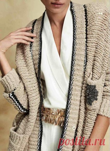 Dziana Moda: Sweter unisex na drutach