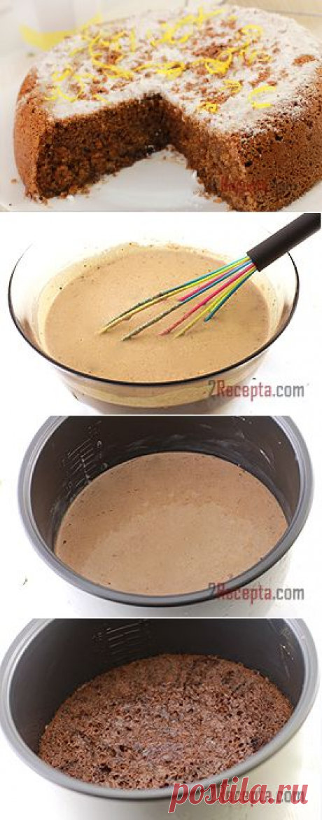 Шоколадный кекс в мультиварке