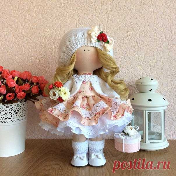 Интерьерная куколка ручной работы. Рост 33 см / Основы бизнеса