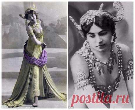 Соблазнительные танцы Маты Хари: редкие снимки начала 20 века