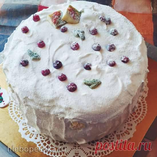 Торт черемуховый со сметанным кремом и кедровым дакуазом - ХЛЕБОПЕЧКА.РУ - рецепты, отзывы, инструкции